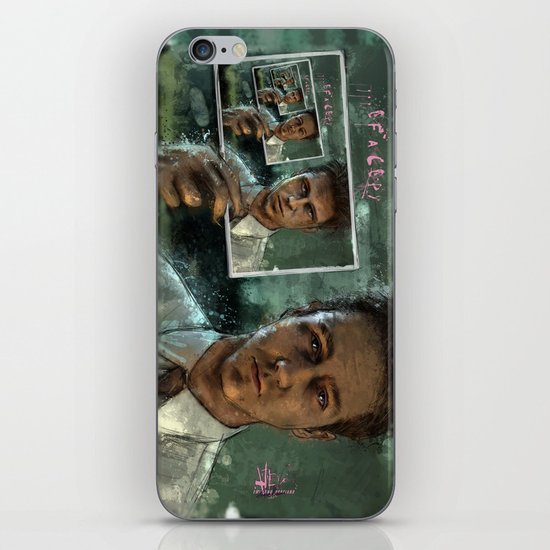 With insomnia, nothing's real. Everything's far away. Everything's a copy of a copy of a copy... iPhone & iPod Skin