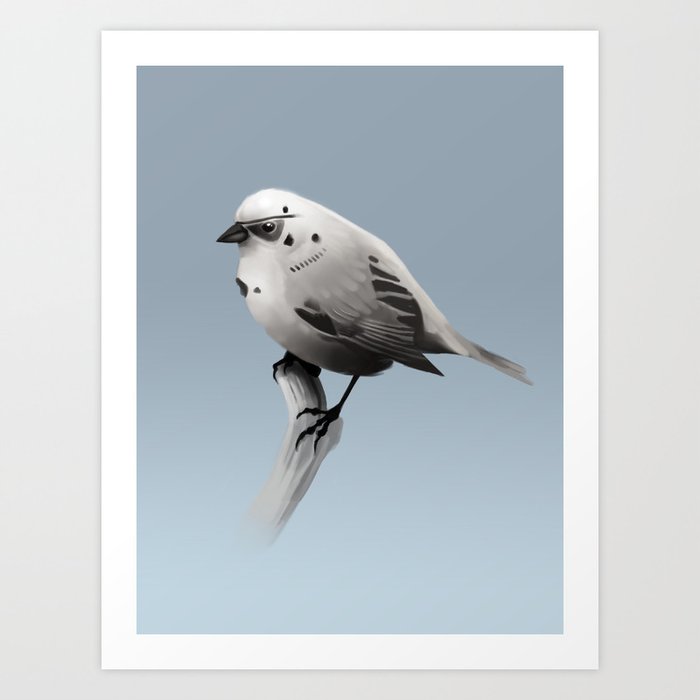 Bird Trooper Art Print