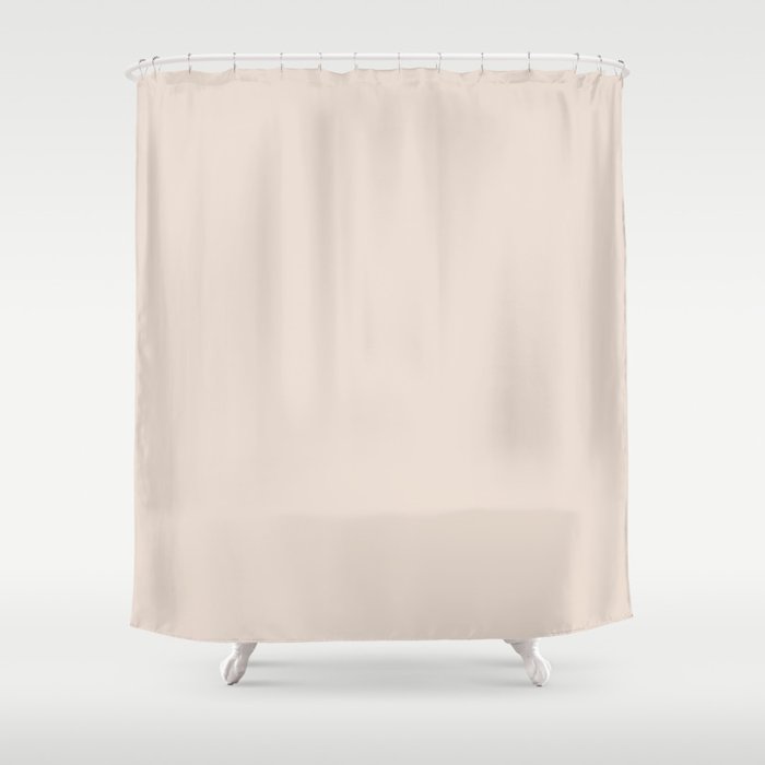 Neutral Tan Shower Curtain