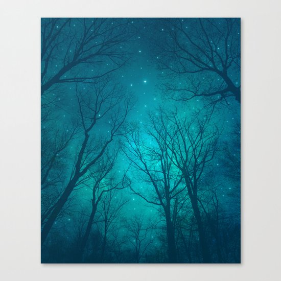 Only In the Darkness Canvas Print
