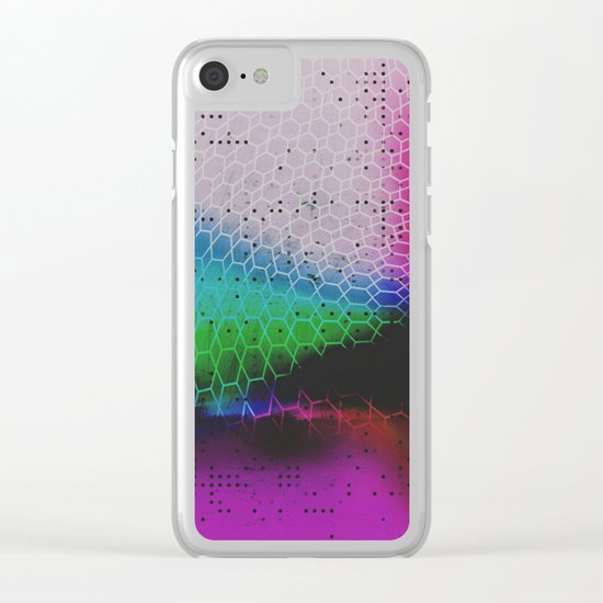 Heavy Glow Clear iPhone Case