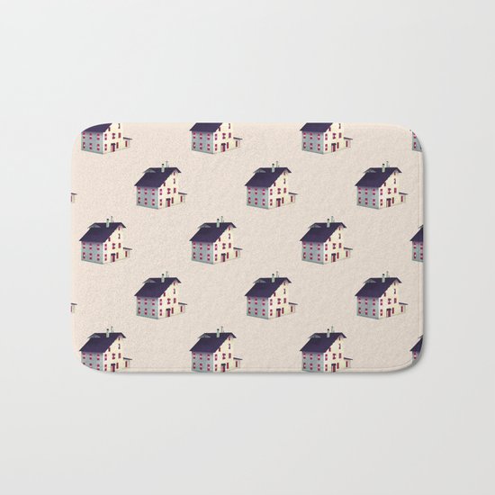 Mountain Castle - Pattern Bath Mat