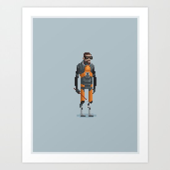 Man With a Crowbar Art Print