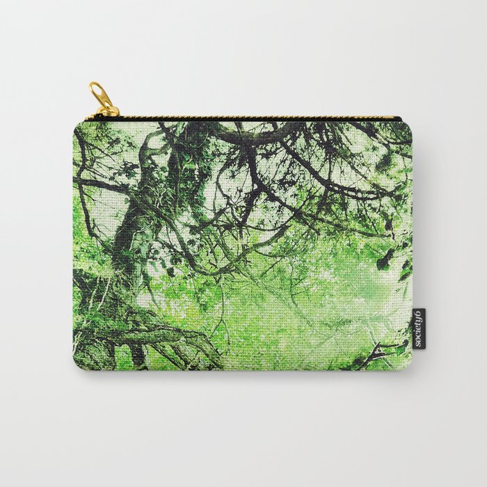 A Wave of Green Carry-All Pouch