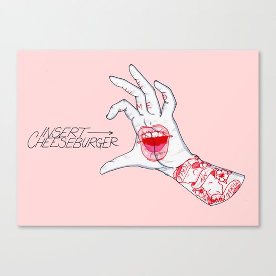Feed Me Canvas Print