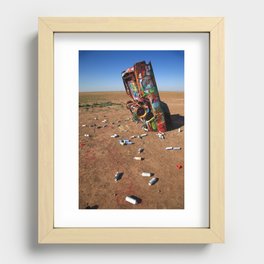 Route 66 - Ranch 2012 #8 Recessed Framed Print