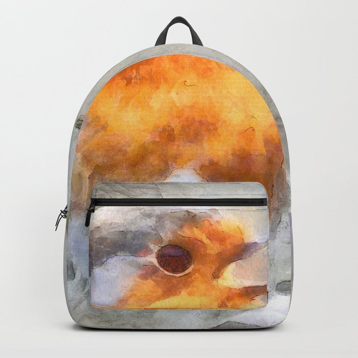 Angelic Robin Watercolor Backpack