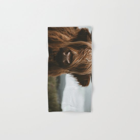 Scottish Highland Cattle Hand & Bath Towel