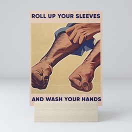 Wash Your Hands Mini Art Print