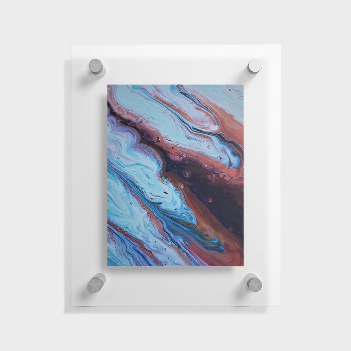 Abstract Multicolor Acrylic #2 Floating Acrylic Print
