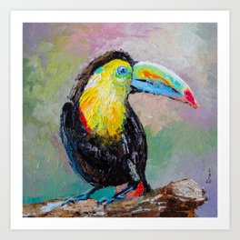 Toucan bird Art Print