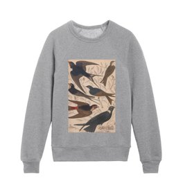 Naturalist Swallows Kids Crewneck