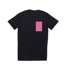 Hot Pink Smiley Faces T Shirt