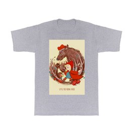 Little Red Riding Hood by Cindy Rose Studio T Shirt | Wolf, Cindyrosestudio, Nursery, Drawing, Ridinghood, Fairytales, Kidsbook, Kidsstory, Riding, Little 