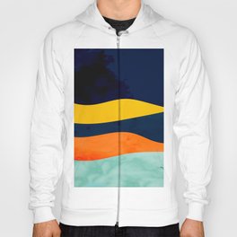 Art Abstract Warmly Wave Color - 096 Hoody