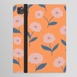 Flower in Orange iPad Folio Case