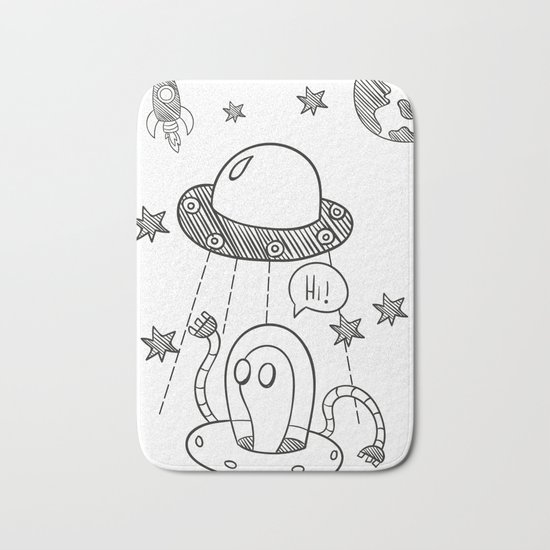 Alien Bath Mat