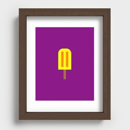 Pineapple Popsicle  Recessed Framed Print