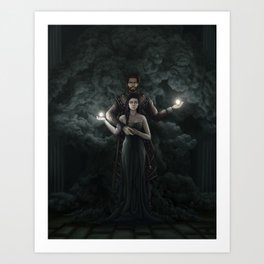 In Darkness there is Light Art Print