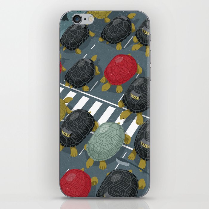 Tortoise traffic iPhone Skin