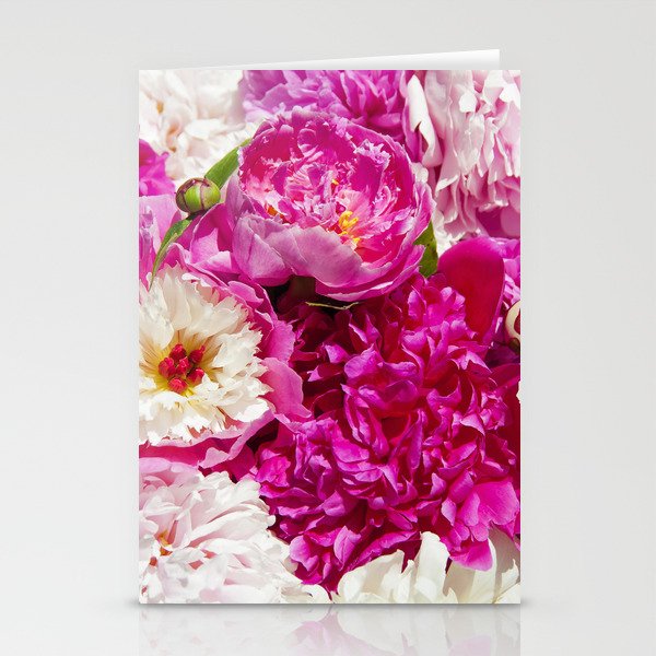 Pink Peony Perfection Stationery Cards