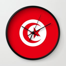 Flag of Tunisia Wall Clock