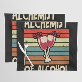 Alchemist of Alcohol Cocktail Barkeeper Placemat