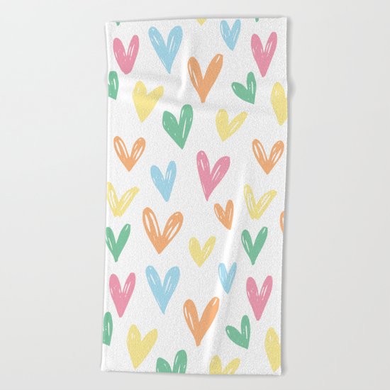 Party hearts ! Beach Towel