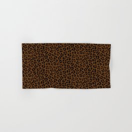 Leopard Print - Dark Hand & Bath Towel