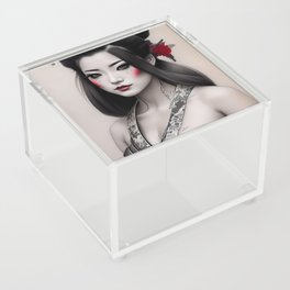 Beautiful geisha Acrylic Box