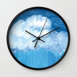 Clouds and Sky Wall Clock