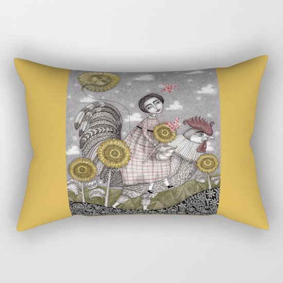 Last Days of Summer Rectangular Pillow