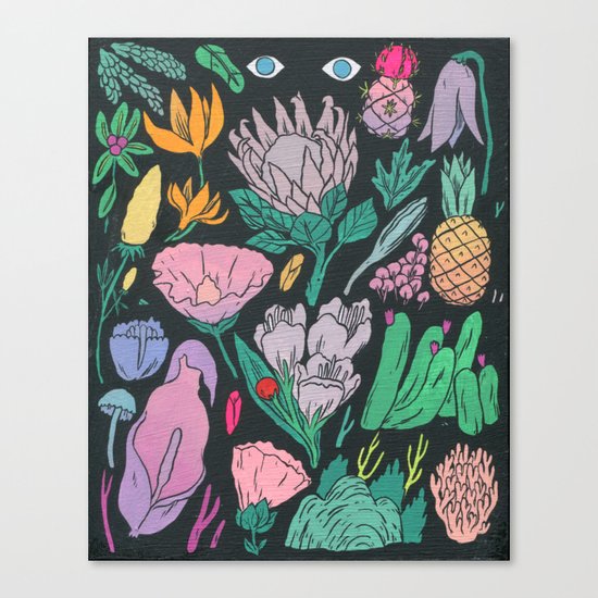 Some Plants Canvas Print