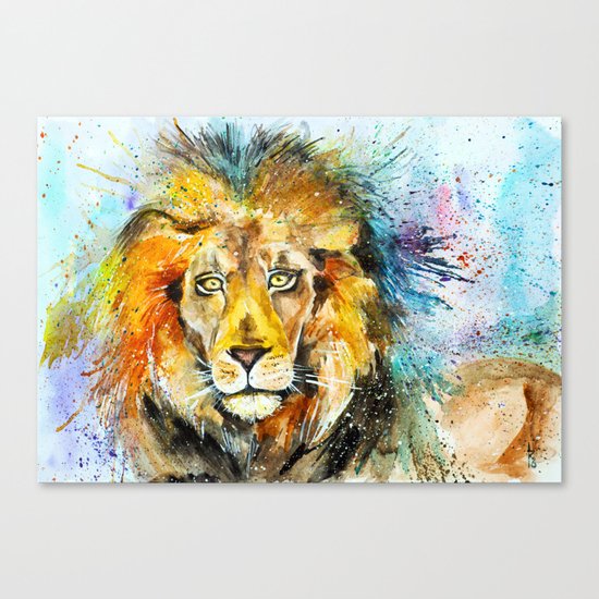 The king Canvas Print