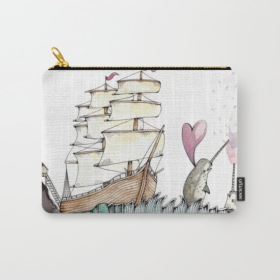 Accordion Sea Carry-All Pouch
