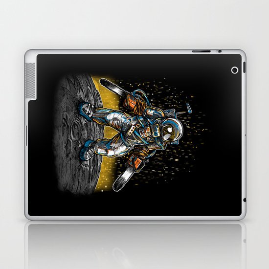 Texas Chainsaw Astronaut Laptop & iPad Skin