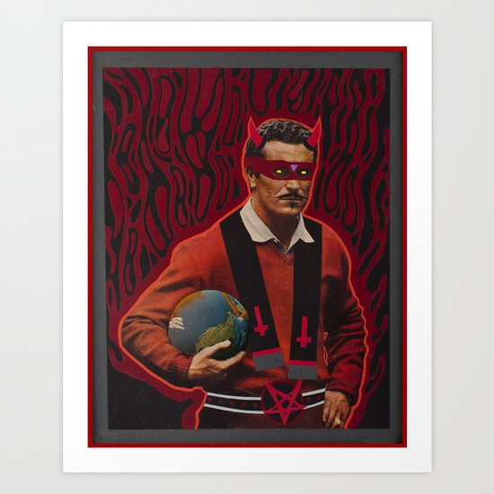 Damien Art Print