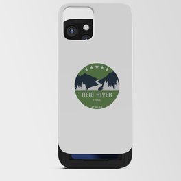 New River Trail Virginia iPhone Card Case