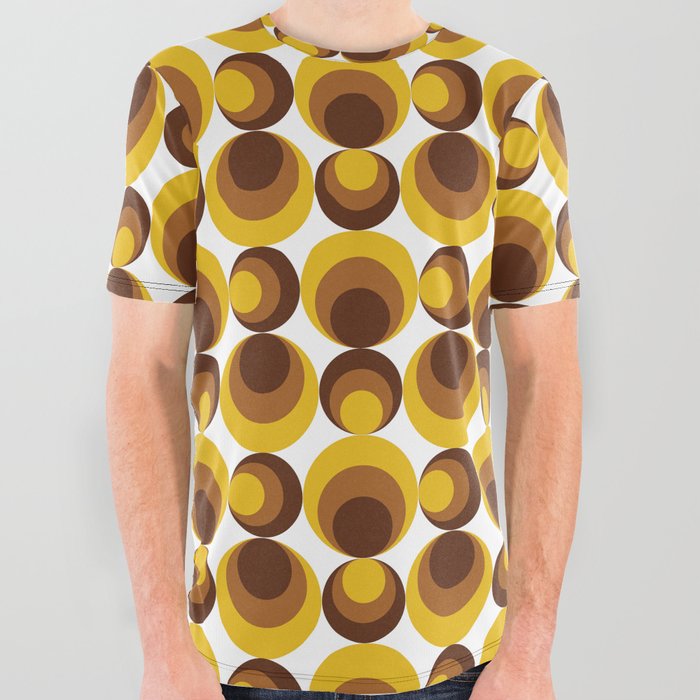 Mid Century Modern 31 All Over Graphic Tee