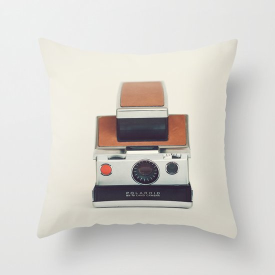 SX-70 POLAROID Throw Pillow