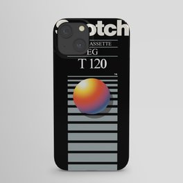 SCOTCH VHS iPhone Case