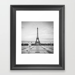 Paris Llama Framed Art Print