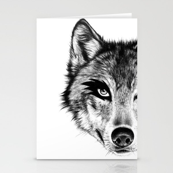 The Wolf Next Door Stationery Cards