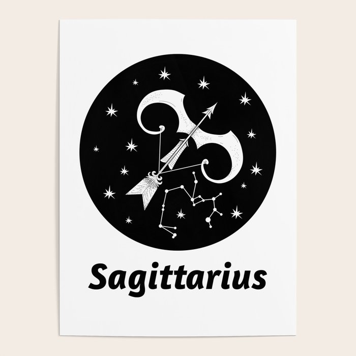 Sagittarius Zodiac Sign Poster By Stardustfree Society6 | see more about sagittarius, zodiac and zodiac signs. sagittarius zodiac sign poster by stardustfree