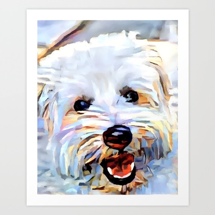 West Highland White Terrier 6 Art Print