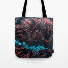 Waves & colors Tote Bag