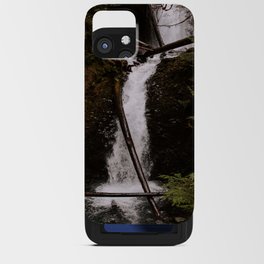 Murhut Falls Waterfall (Washington) iPhone Card Case