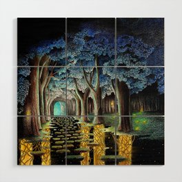 The Enchanted Forest Wood Wall Art