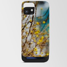 Yellow Spring Flowers in Big Sur iPhone Card Case