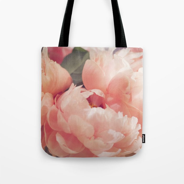 Feathery Flowers Tote Bag